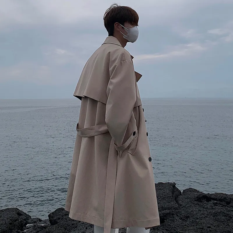 SWAMP AREA Trench Coats Unisex-9