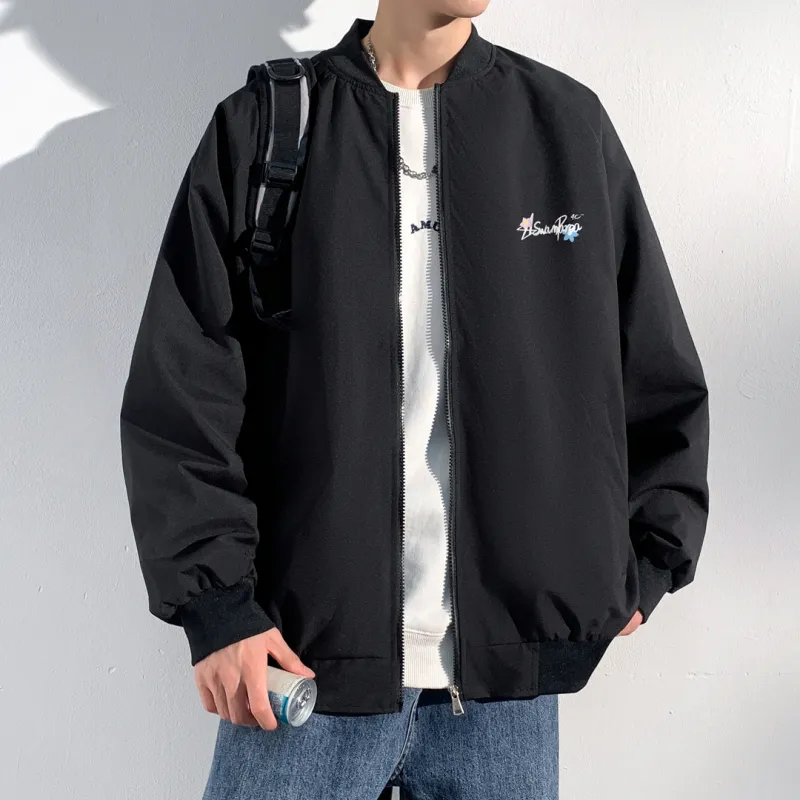 SWAMP AREA Baseball Jacket Unisex-3