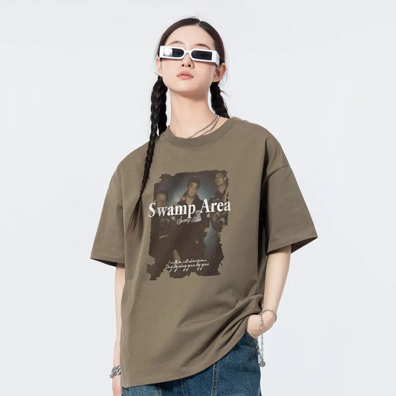 SWAMP AREA T Shirts Unisex-2