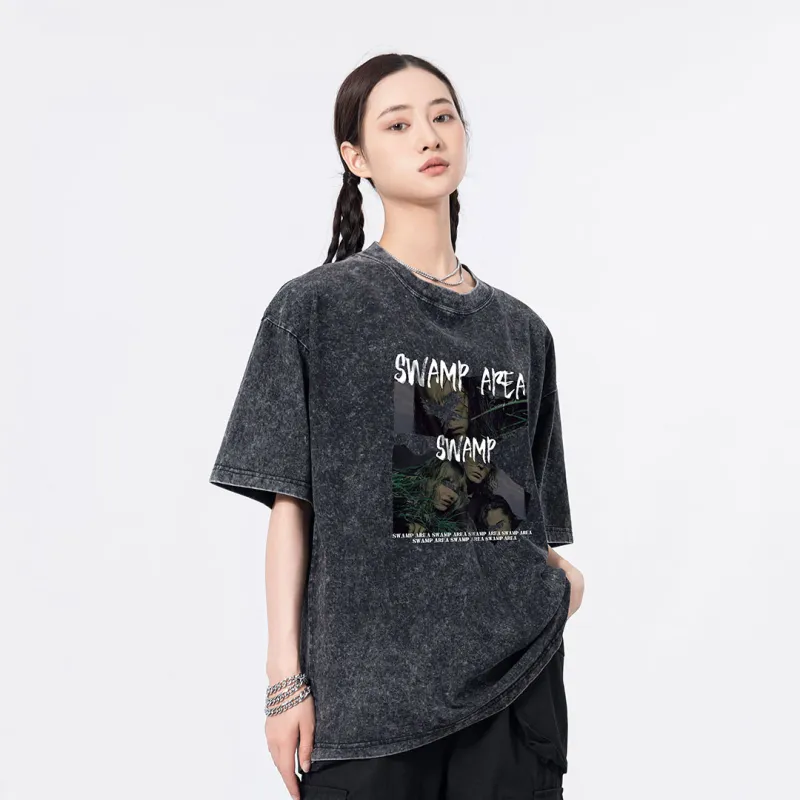 SWAMP AREA T Shirts Unisex-2