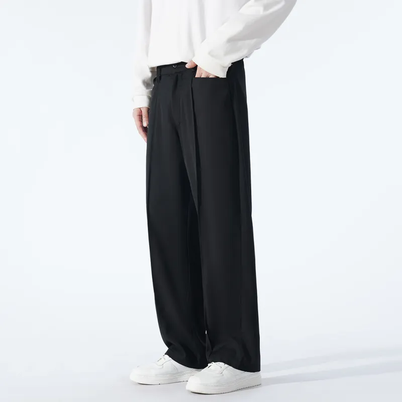 SWAMP AREA Suit Trouser Unisex Black-3