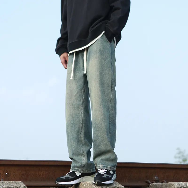 SWAMP AREA Jeans Unisex Nostalgic Blue-2