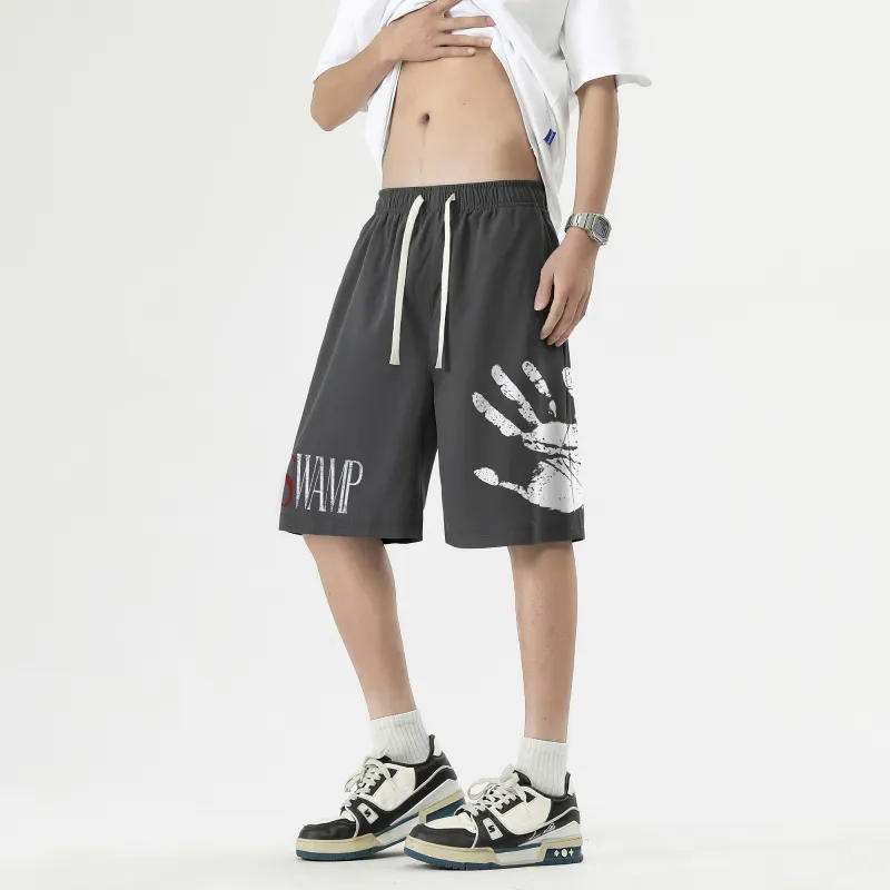 SWAMP AREA Casual Shorts Unisex-13