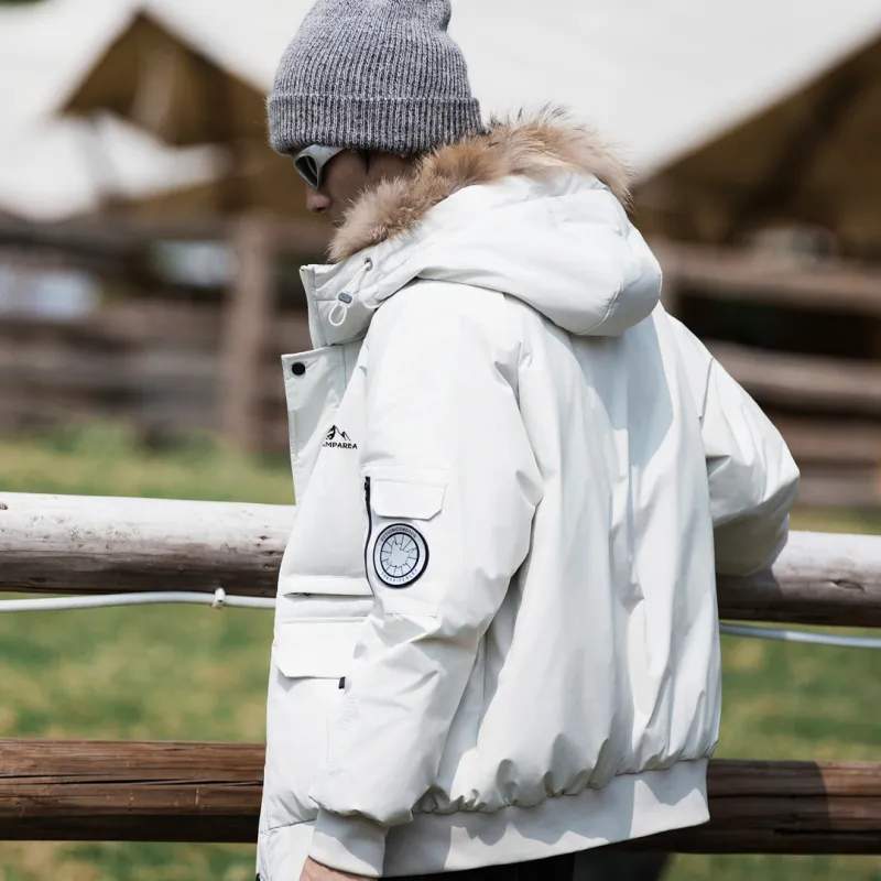 SWAMP AREA Parka Down Jacket Unisex-5