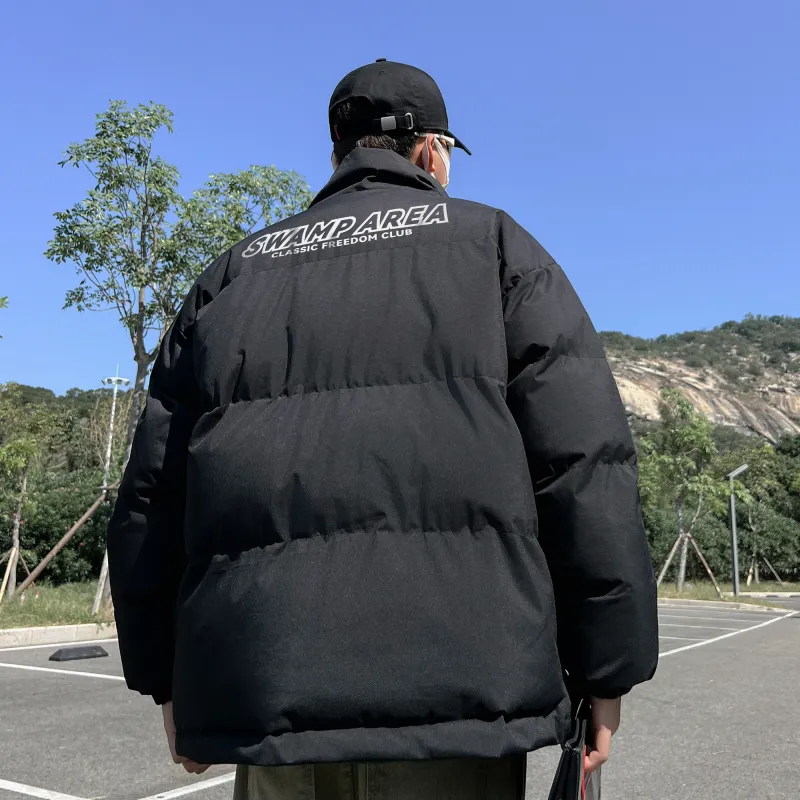SWAMP AREA Puffer Jacket Unisex-2