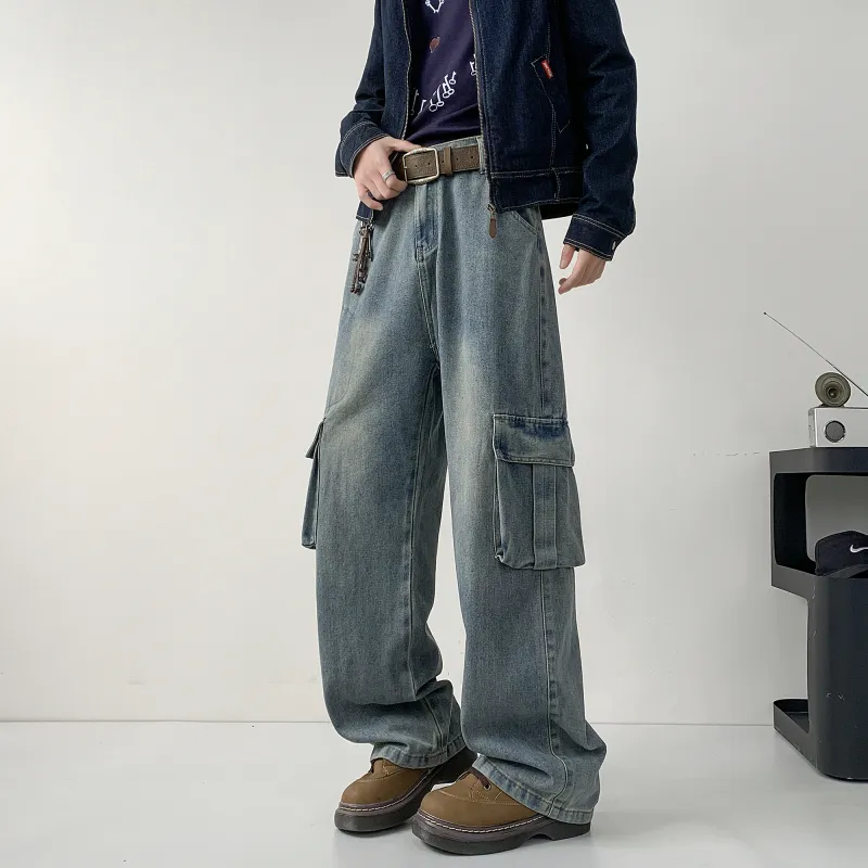 SWAMP AREA Jeans Unisex Carbon Black-8