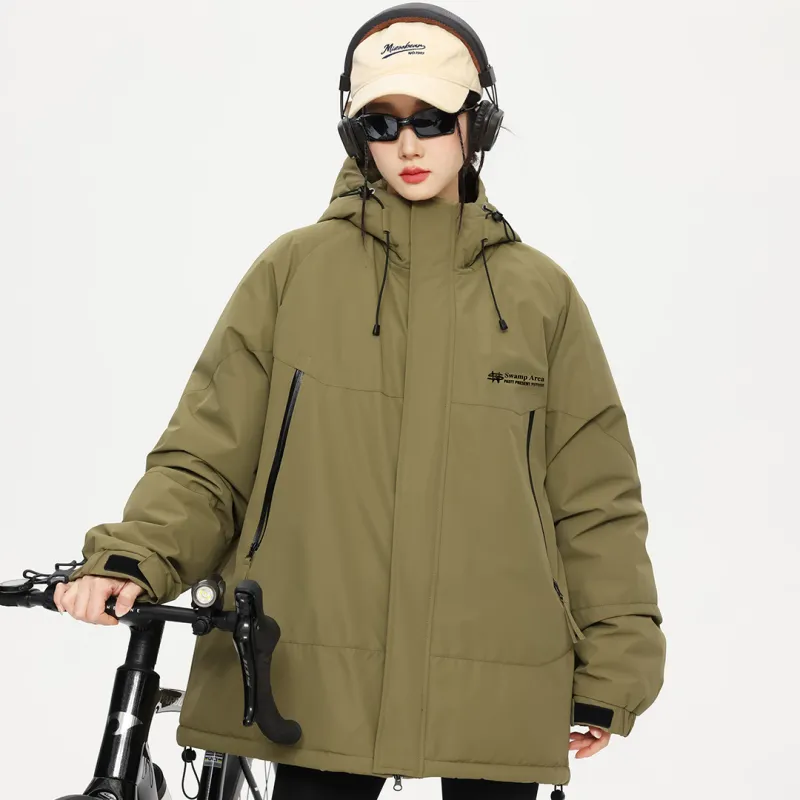 SWAMP AREA Puffer Jacket Unisex-17
