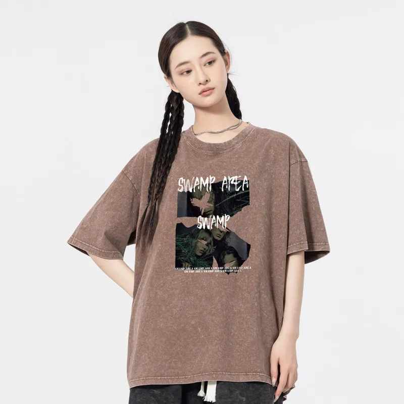SWAMP AREA T Shirts Unisex-14