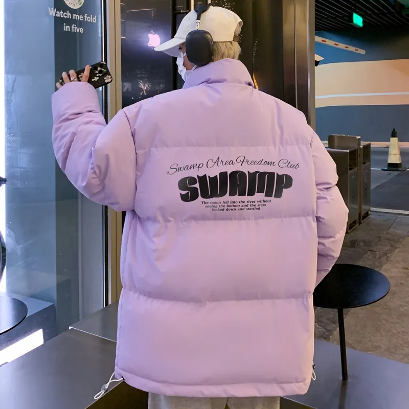 SWAMP AREA Puffer Jacket Unisex-10