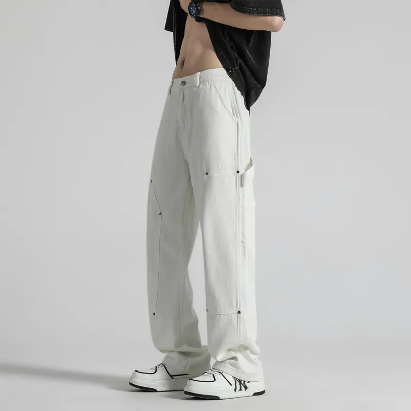 SWAMP AREA Jeans Unisex Black-5