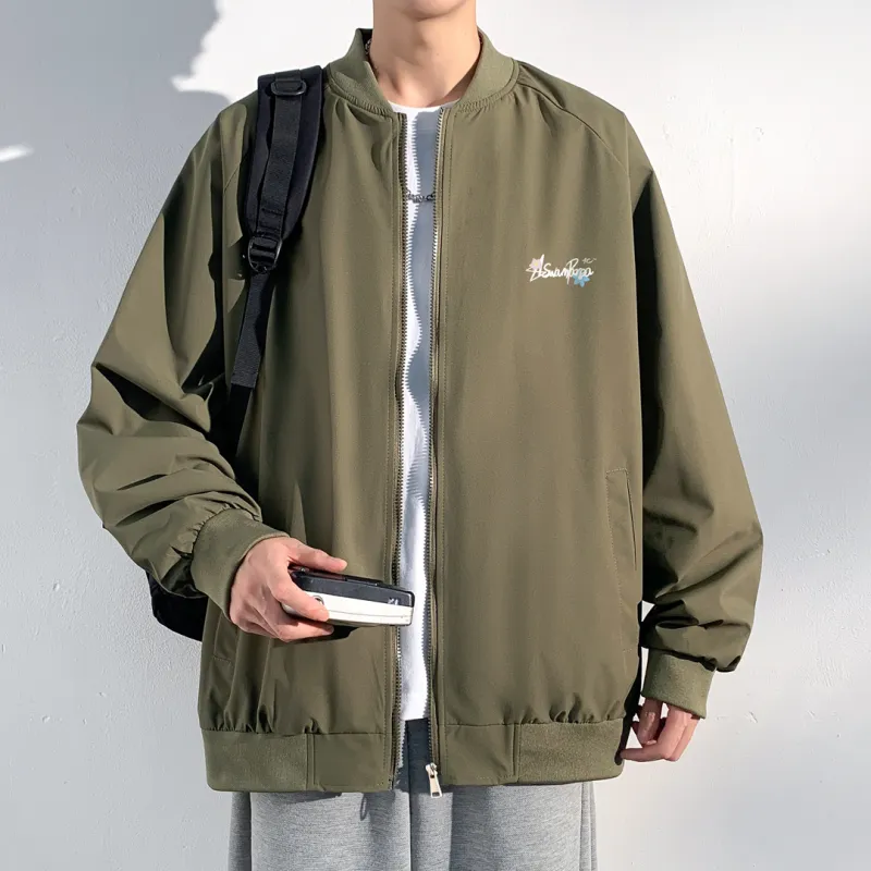 SWAMP AREA Baseball Jacket Unisex-8