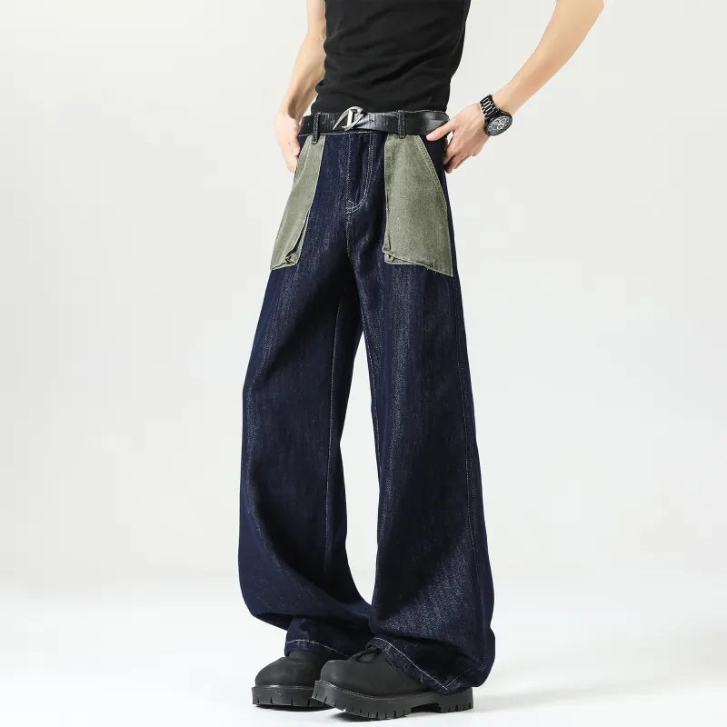 SWAMP AREA Jeans Unisex Dark Blue-3