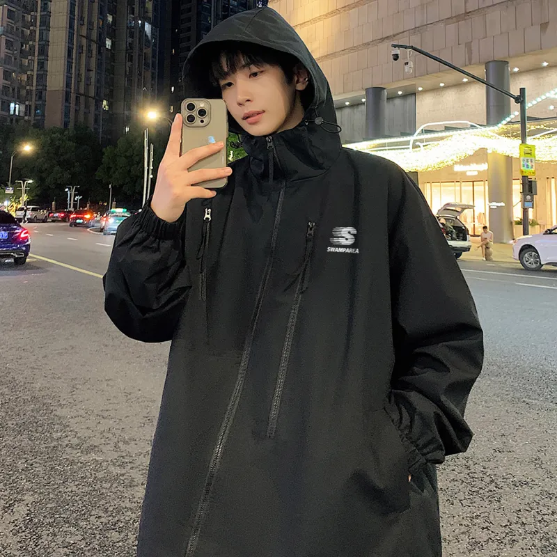 SWAMP AREA Jackets Coats Unisex-2