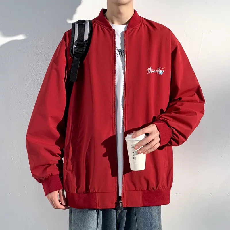SWAMP AREA Baseball Jacket Unisex-11