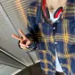 Navy Blue Plaid