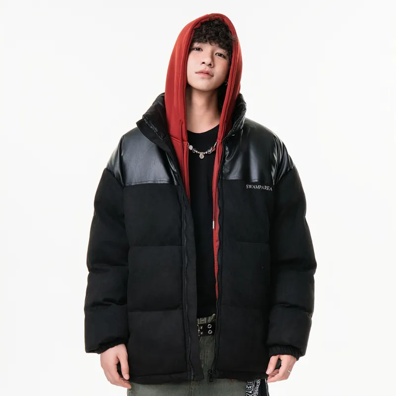SWAMP AREA Puffer Jacket Unisex-3