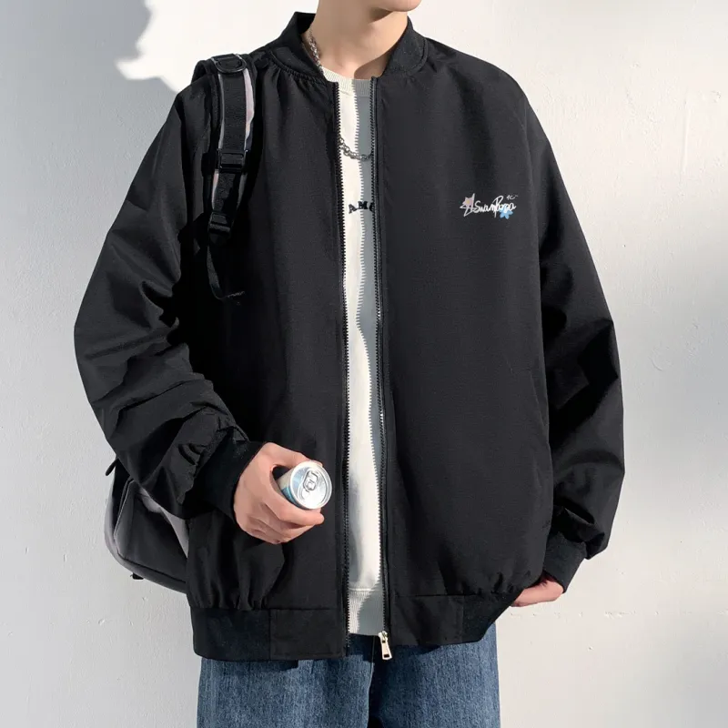 SWAMP AREA Baseball Jacket Unisex-4