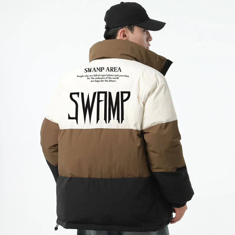 SWAMP AREA Puffer Jacket Unisex-2