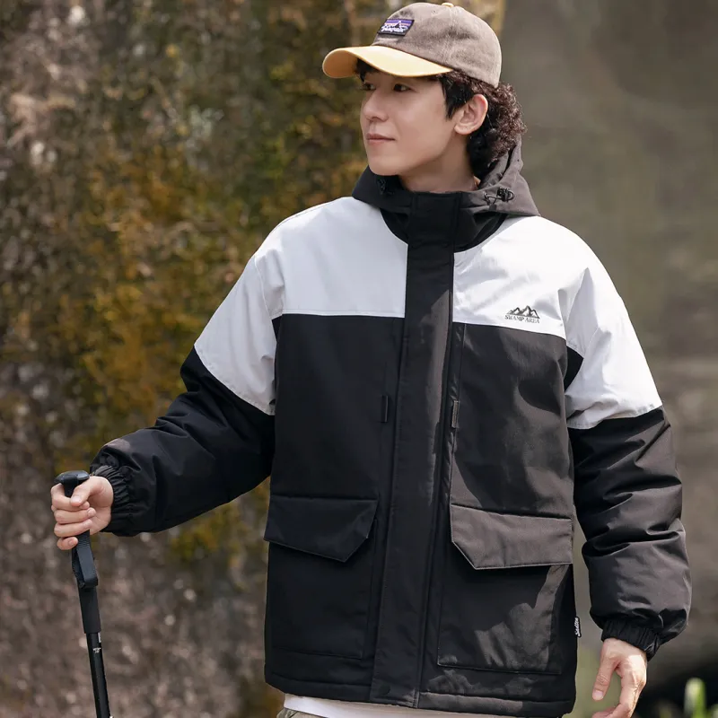 SWAMP AREA Puffer Jacket Unisex-2