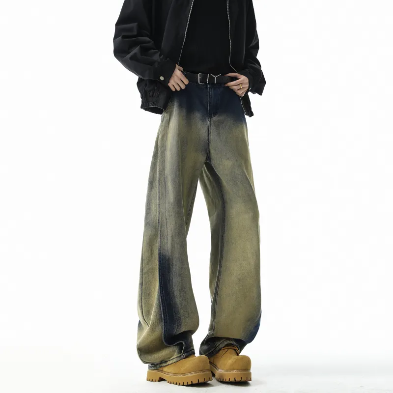 SWAMP AREA Jeans Unisex Blue-3