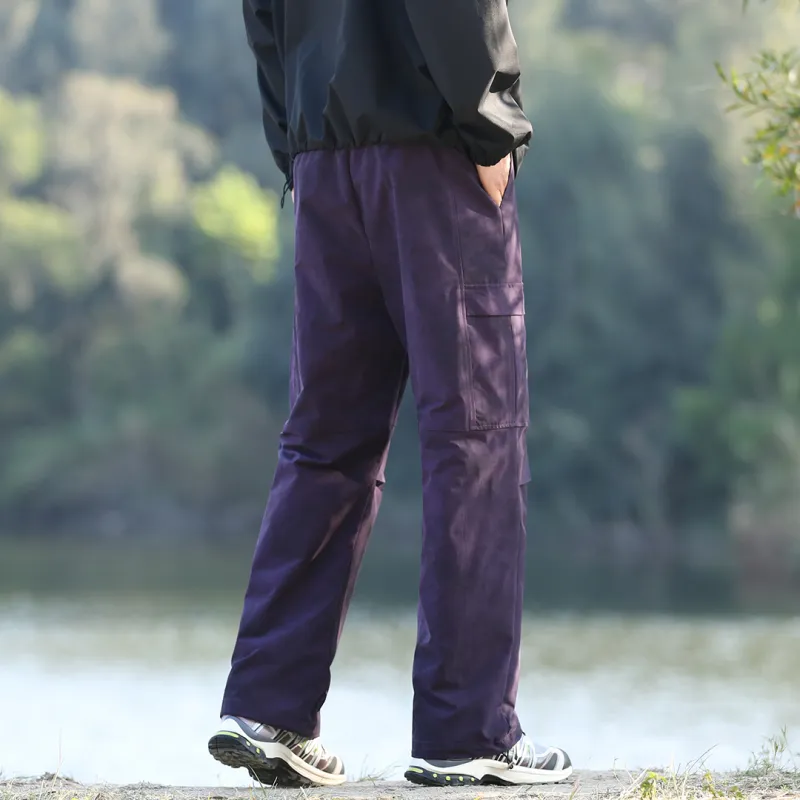 SWAMP AREA Cargo Pants Unisex Black-9