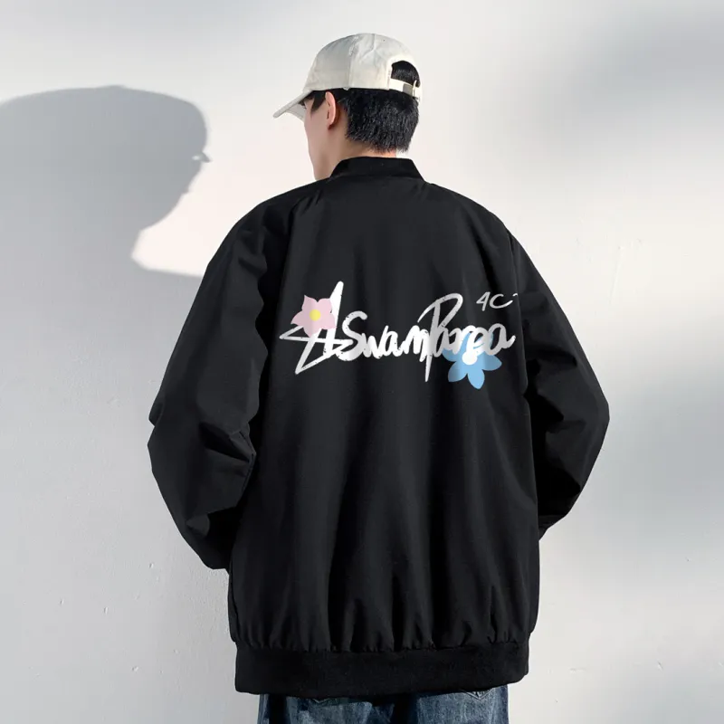 SWAMP AREA Baseball Jacket Unisex-2