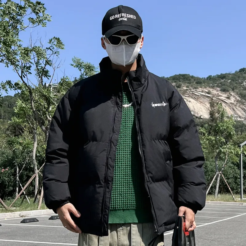 SWAMP AREA Puffer Jacket Unisex-2