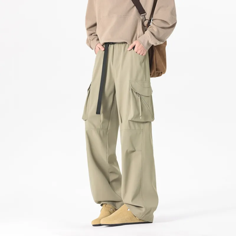 AKIN Cargo Pants Unisex Army Green-18