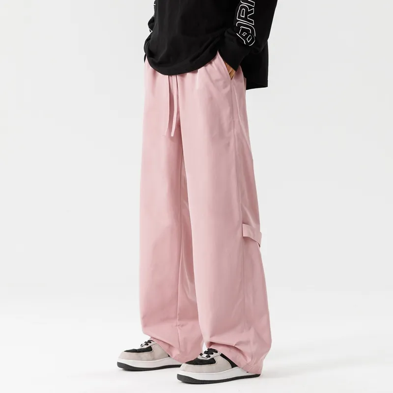 AKIN Casual Pants Unisex Dusty Pink-9