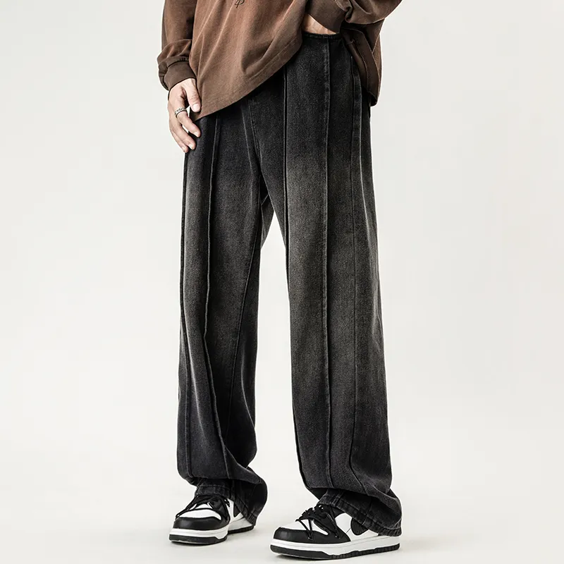 AKIN Jeans Unisex Black Gray-4