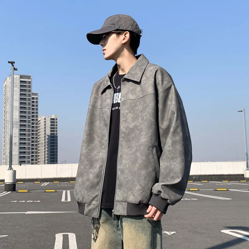 AKIN Leather Jackets Unisex-11