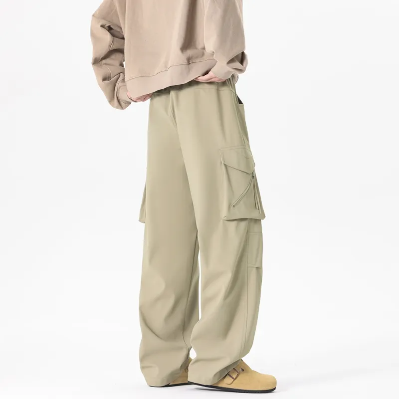 AKIN Cargo Pants Unisex Army Green-19