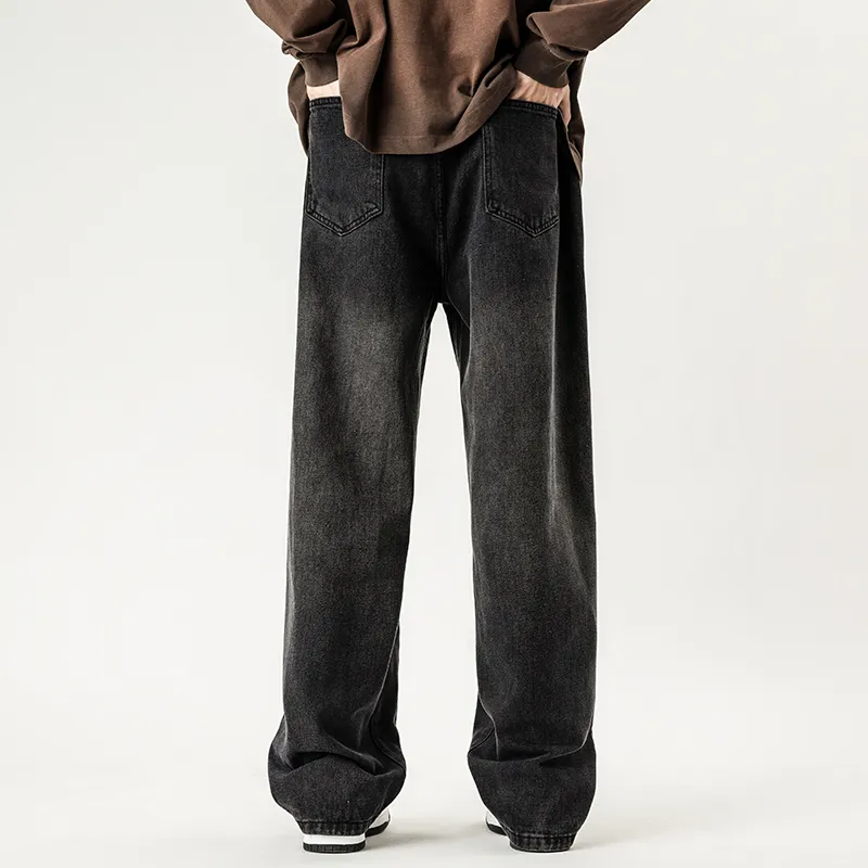 AKIN Jeans Unisex Black Gray-5