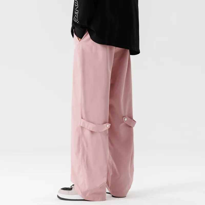 AKIN Casual Pants Unisex Dusty Pink-10