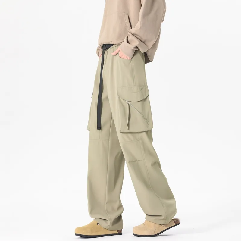 AKIN Cargo Pants Unisex Army Green-16