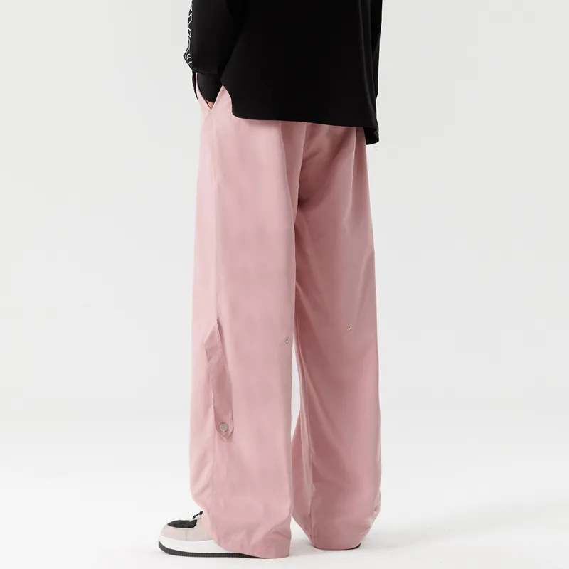 AKIN Casual Pants Unisex Dusty Pink-11