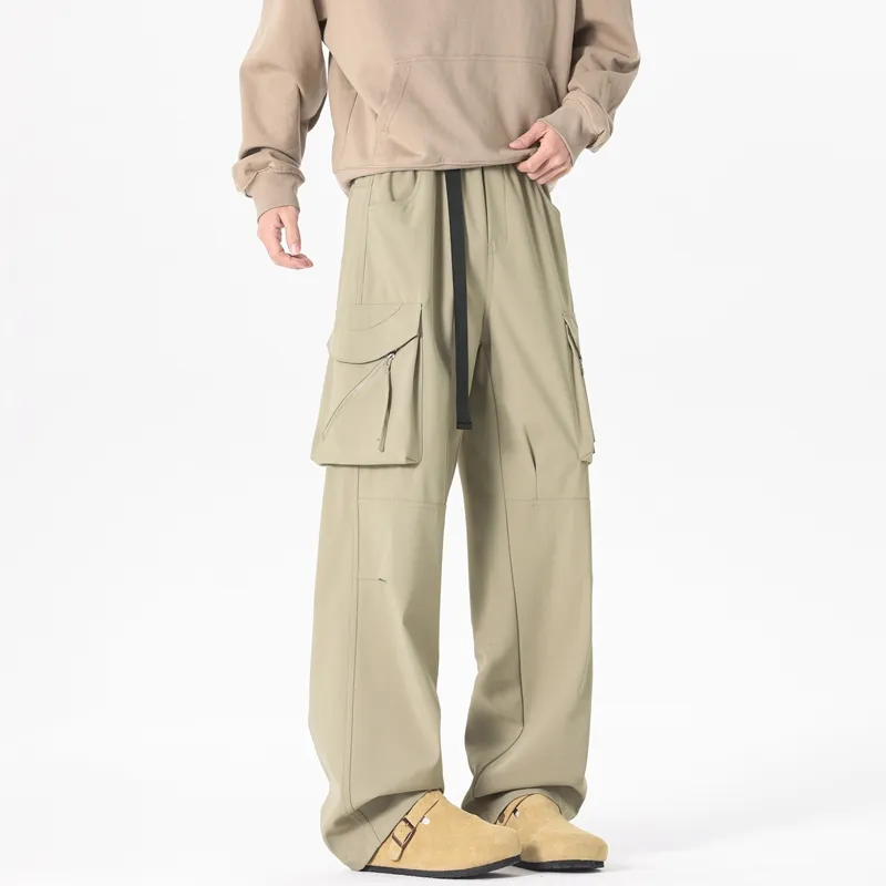 AKIN Cargo Pants Unisex Army Green-17
