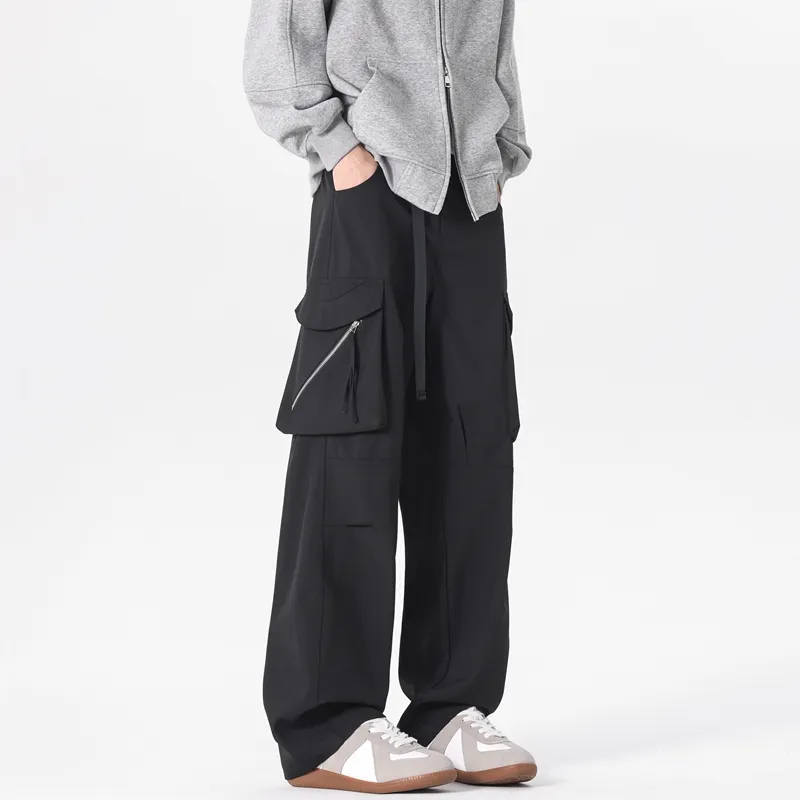 AKIN Cargo Pants Unisex Army Green-5