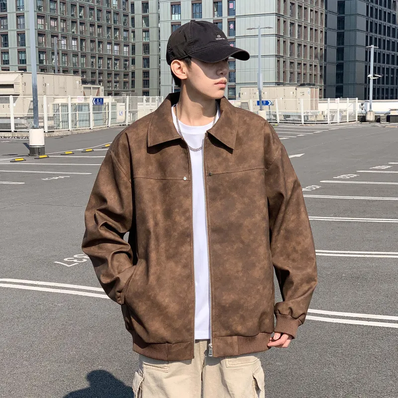 AKIN Leather Jackets Unisex-24