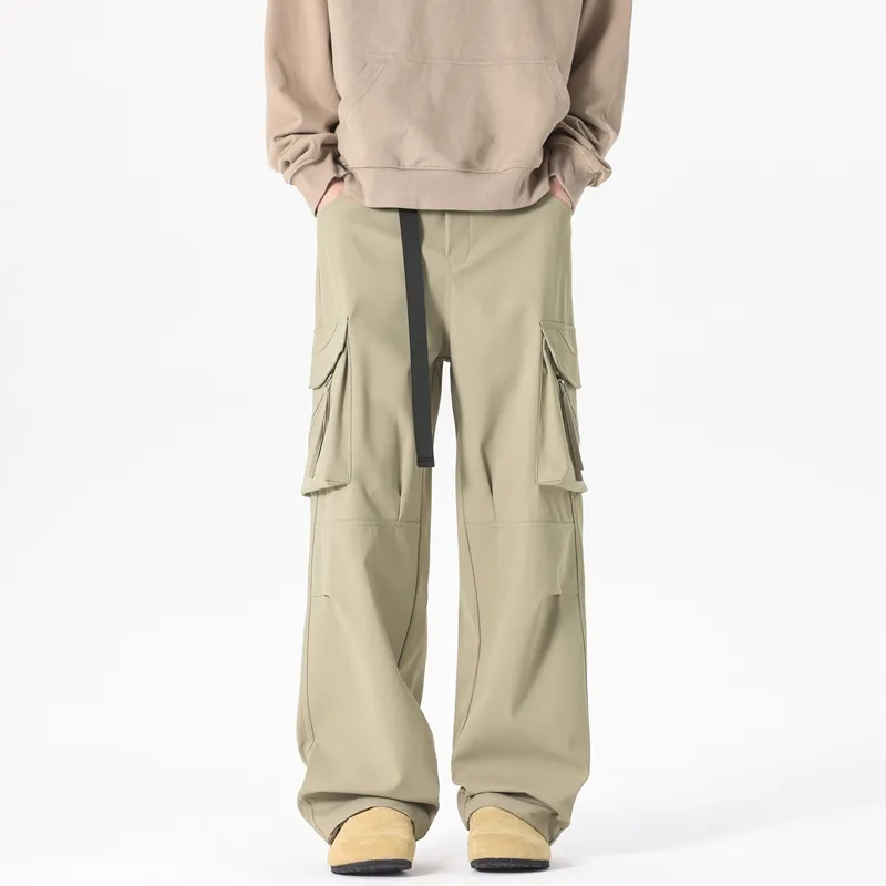 AKIN Cargo Pants Unisex Army Green-15