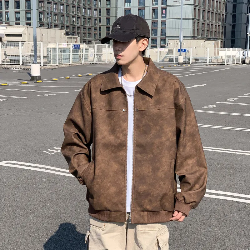 AKIN Leather Jackets Unisex-23