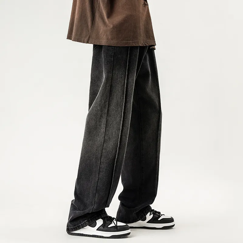 AKIN Jeans Unisex Black Gray-3