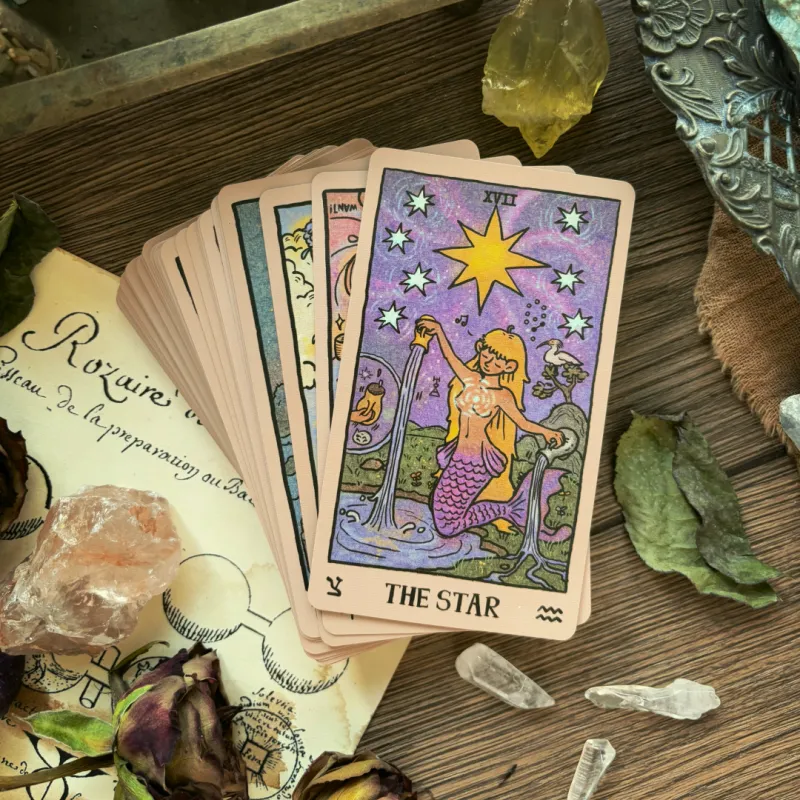 ZOCO A Cassiwe Series Silky Easy to Push Tarot Card Board Games-9