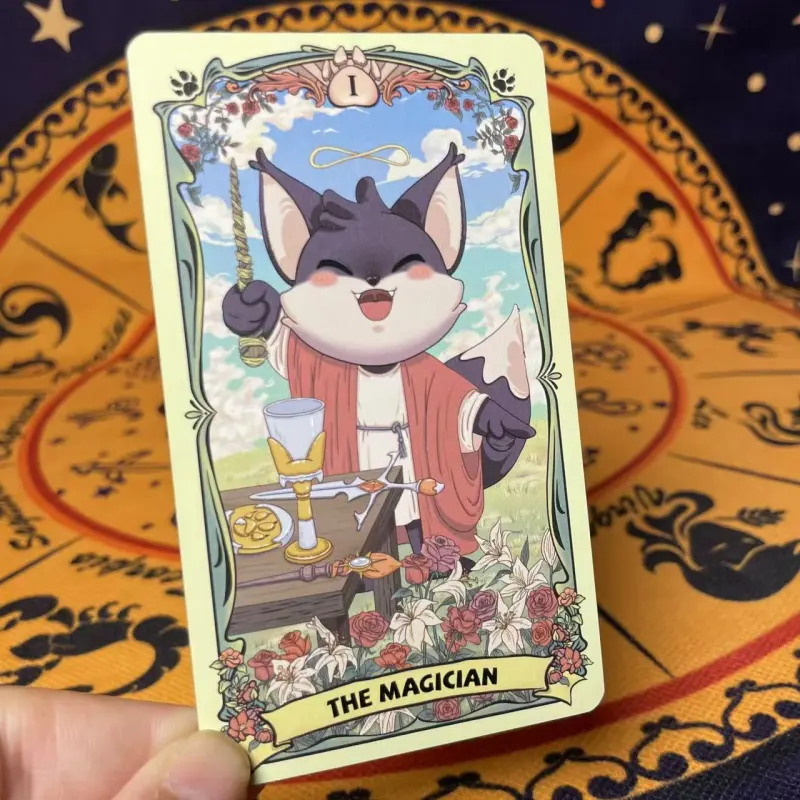 ZOCO Little Li Eden Waite Series Cute Style Good Looking Tarot Board Games-7
