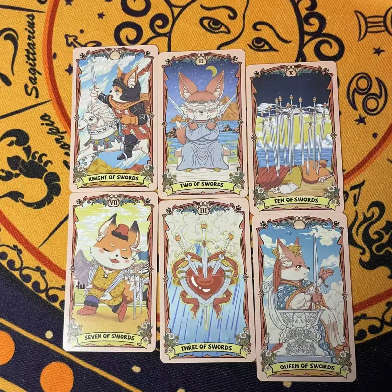ZOCO Little Li Eden Waite Series Cute Style Good Looking Tarot Board Games-2