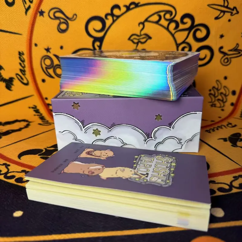ZOCO Mouse Tarot Original Design Near Wite Board Games-3