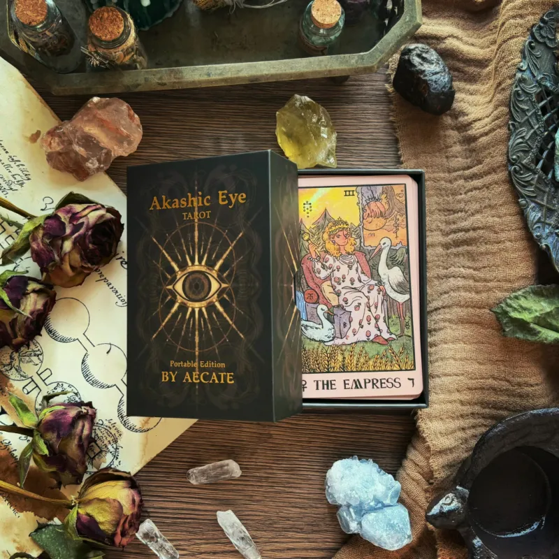 ZOCO A Cassiwe Series Silky Easy to Push Tarot Card Board Games-7