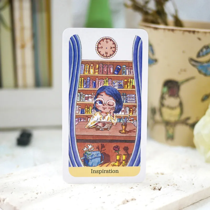 AKANA Cute Wite Series Double Sided Embossed Paper Board Games-1