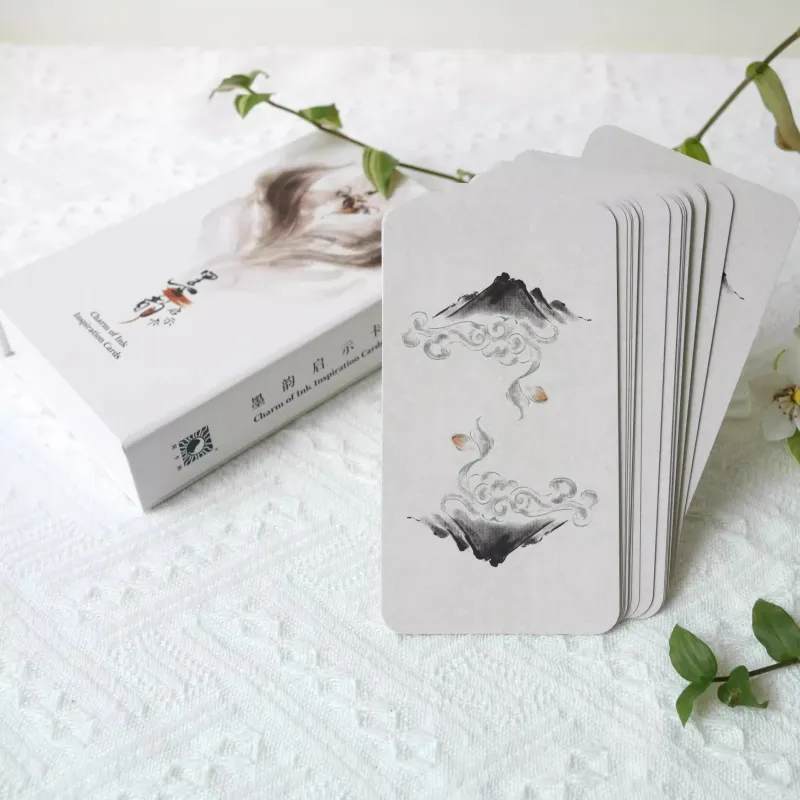 AKANA Ink Revelation Card Chinoiserie 32 Pcs Bilingual User Manual Chinese English Board Games-3