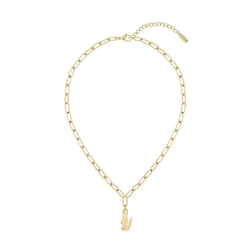 LACOSTE Stainless Steel Necklaces Women's Gold 2040362-2